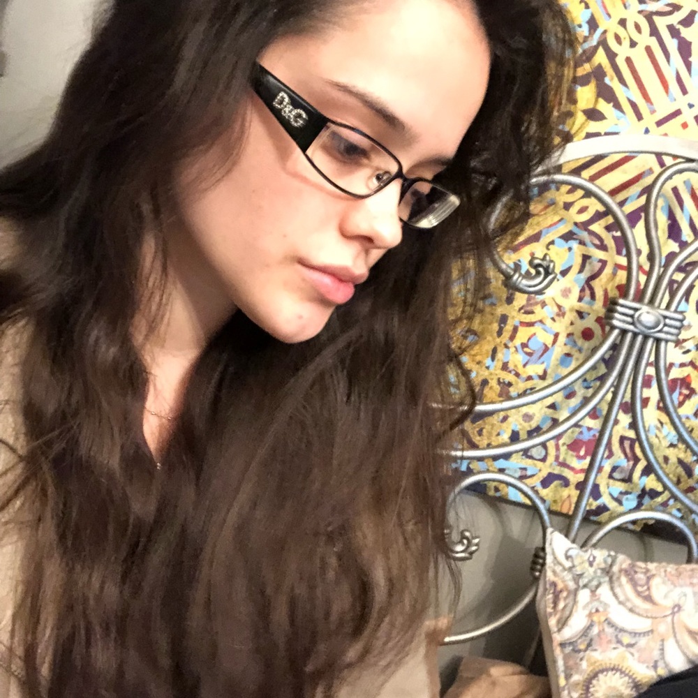 Dolce & Gabbana prescription glasses.